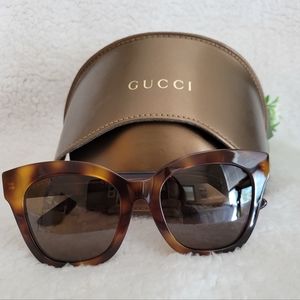 Gucci Cat Eye Style Women's Sunglass #GG0029SA